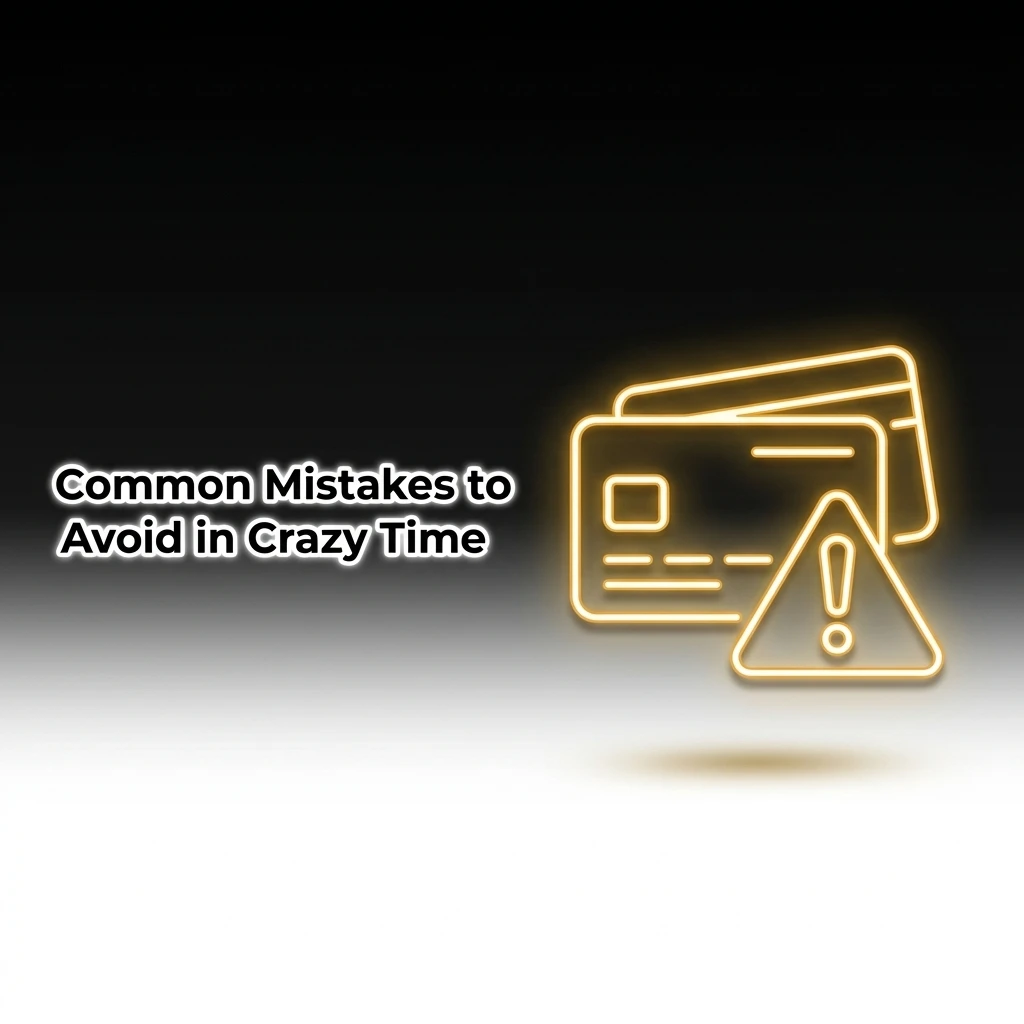 Common mistakes to avoid in Crazy Time including chasing losses, ignoring RTP differences, and misunderstanding bonus rounds