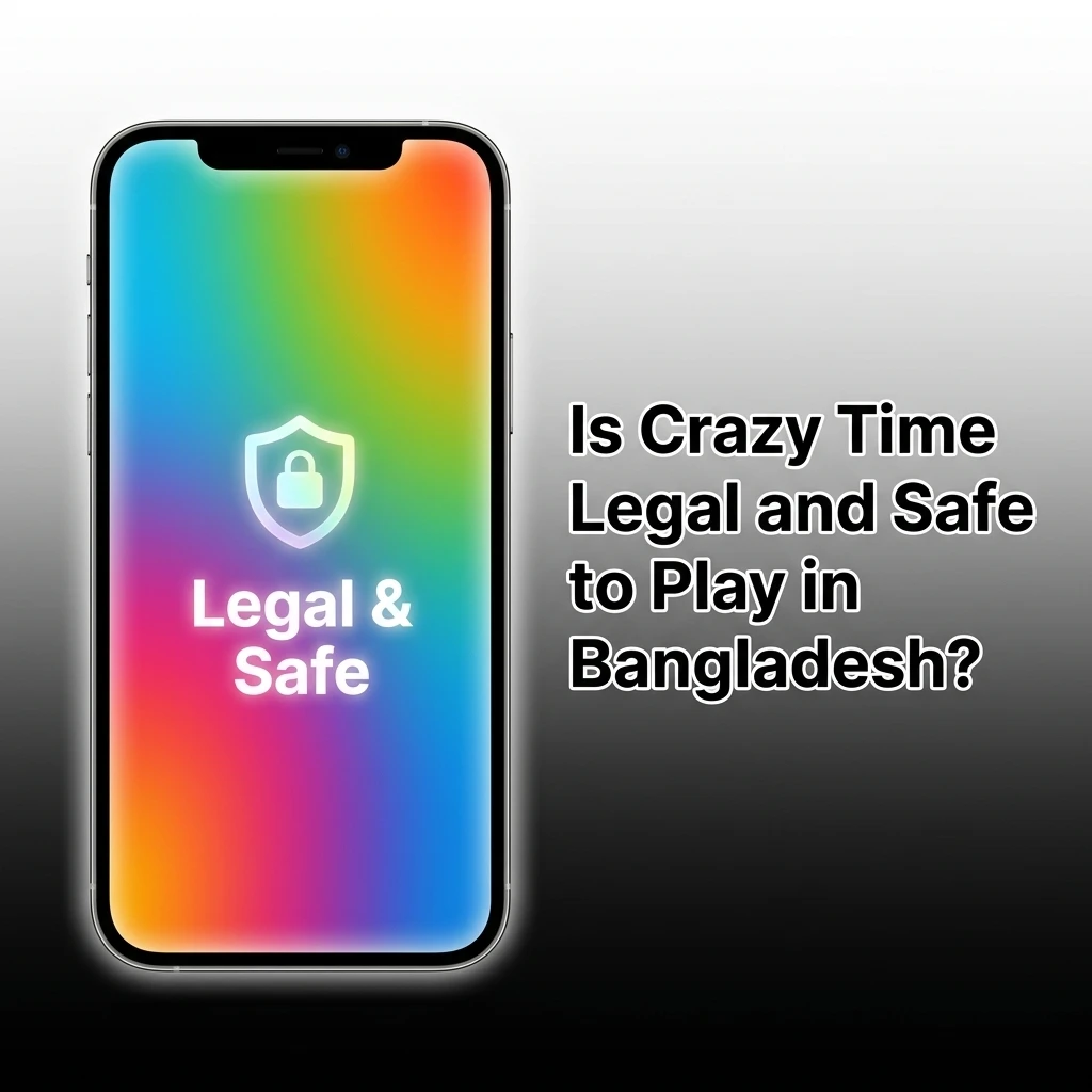 Crazy Time online casino game legality and safety for players in Bangladesh via offshore-licensed platforms