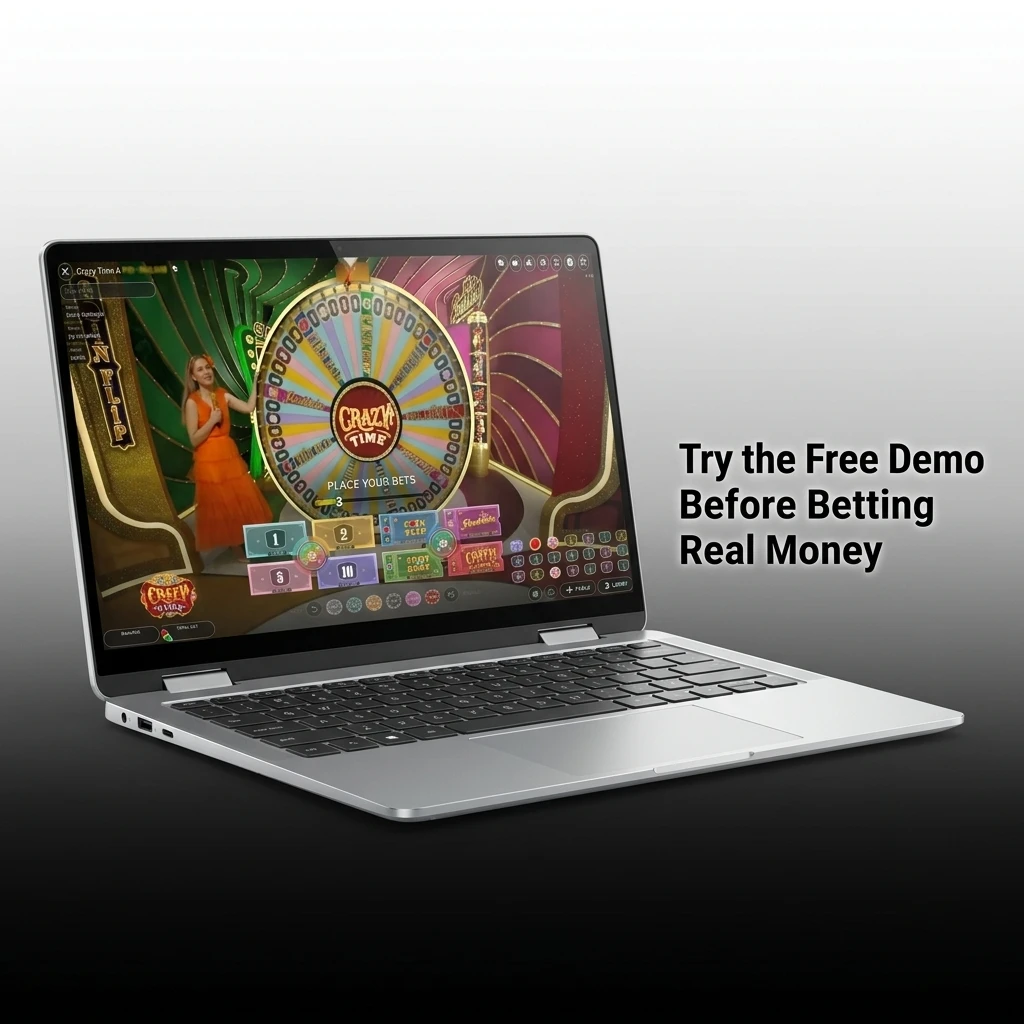 Free demo version of Crazy Time lets players explore wheel spins and bonus rounds without spending real money