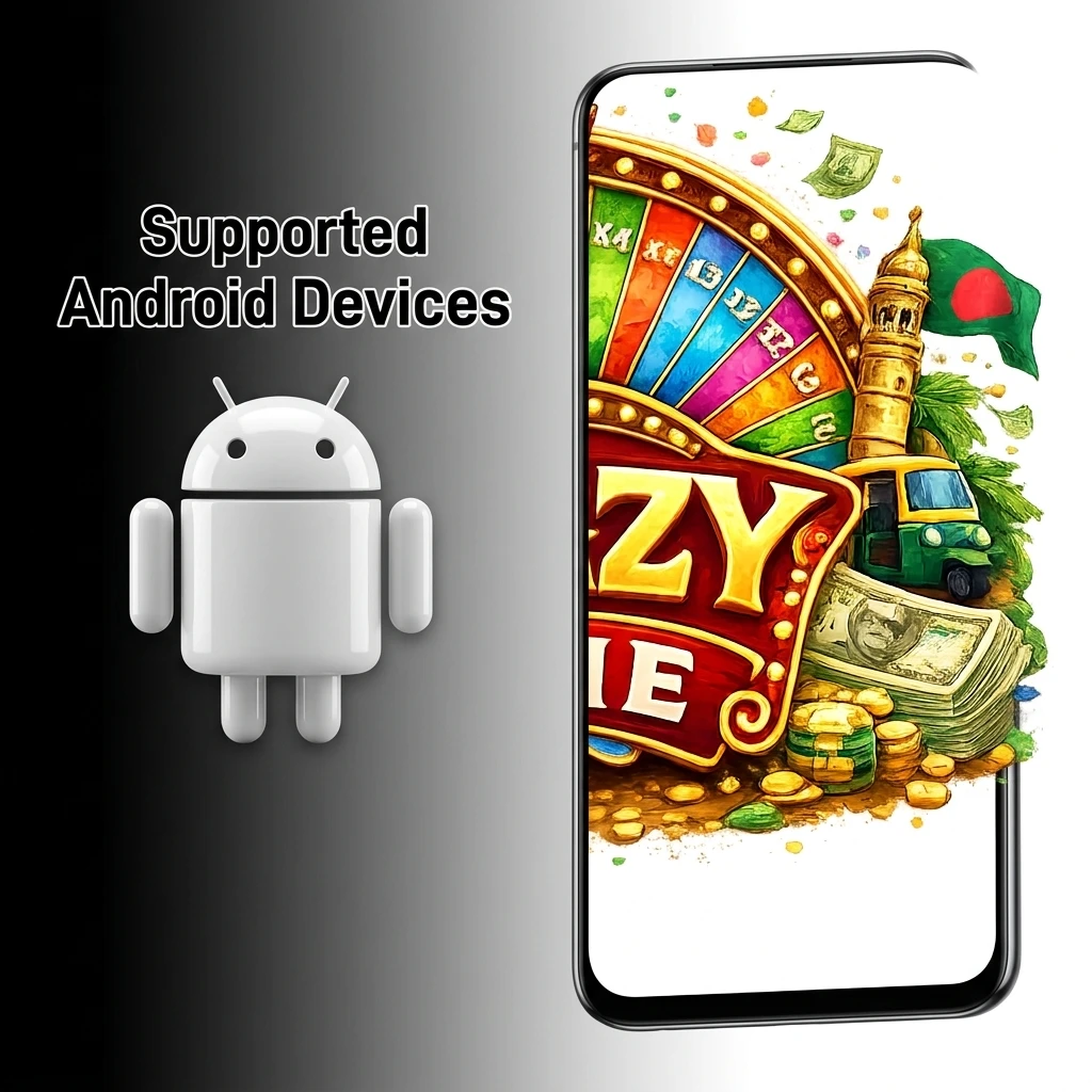 List of 10 supported Android devices across budget, mid-range, and flagship segments including Samsung, Xiaomi, and Google Pixel
