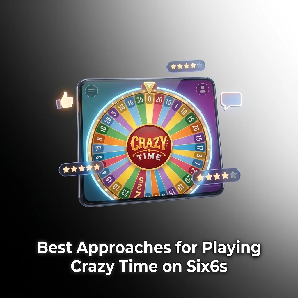 Crazy Time betting strategies on Six6s showing spread bets, low volatility segments, and live statistics tips