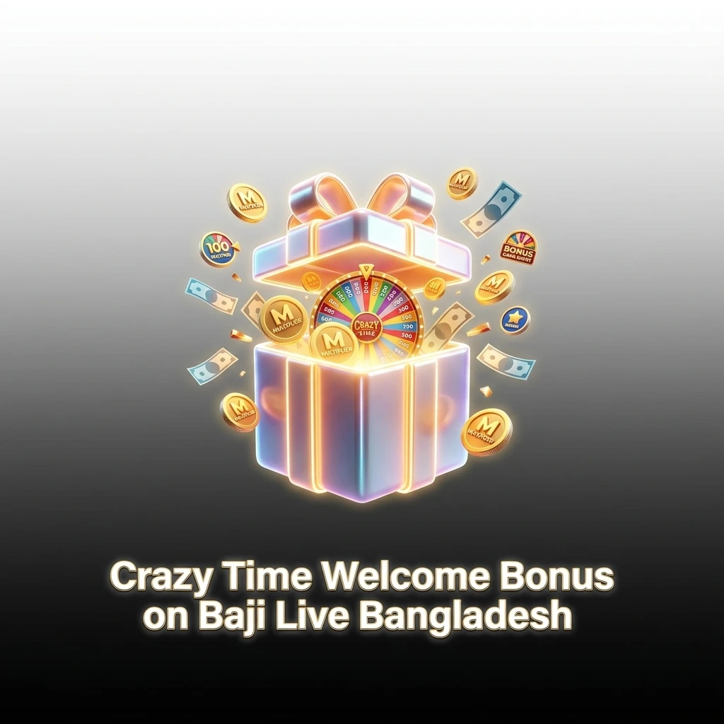 Baji Live Bangladesh welcome bonus offering 100% first deposit bonus, free spins, and sports refunds for new players