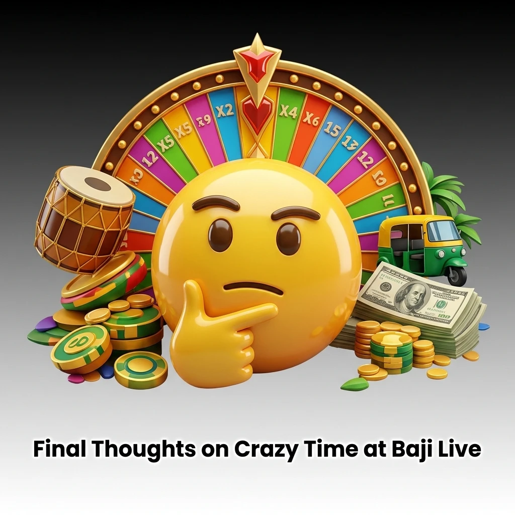 Crazy Time live casino game on Baji Live Bangladesh with bKash Nagad payments and 96.08% RTP bonus rounds