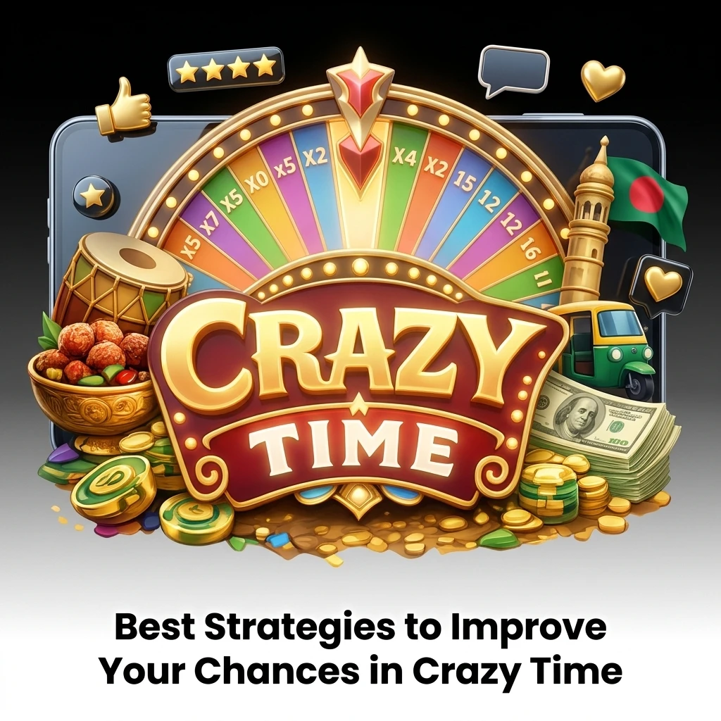 Crazy Time roulette wheel strategies showing bet spreading, low variance options, and bonus round frequency tracking tips