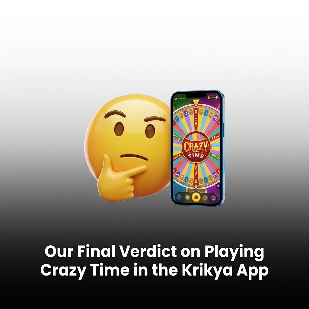Krikya app interface showing Crazy Time mobile gameplay for Bangladesh players with BDT payment options