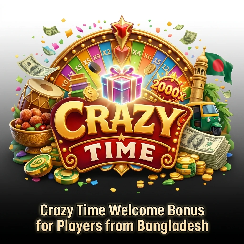 Planbet Bangladesh welcome bonus 100% match up to 200,000 BDT plus 150 free spins for Crazy Time players