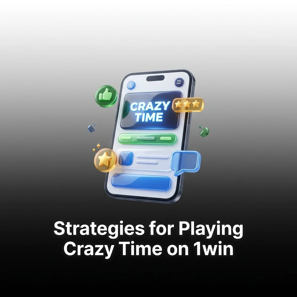 Crazy Time 1win betting strategies including flat betting, statistics panel tips, and multiple segment coverage