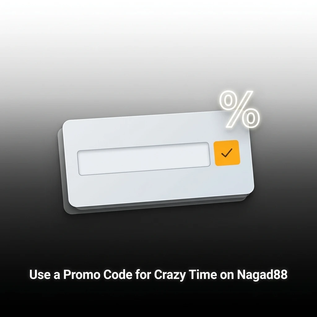 Nagad88 promo code NG88CRAZY entry field for Crazy Time bonus activation during registration or in app