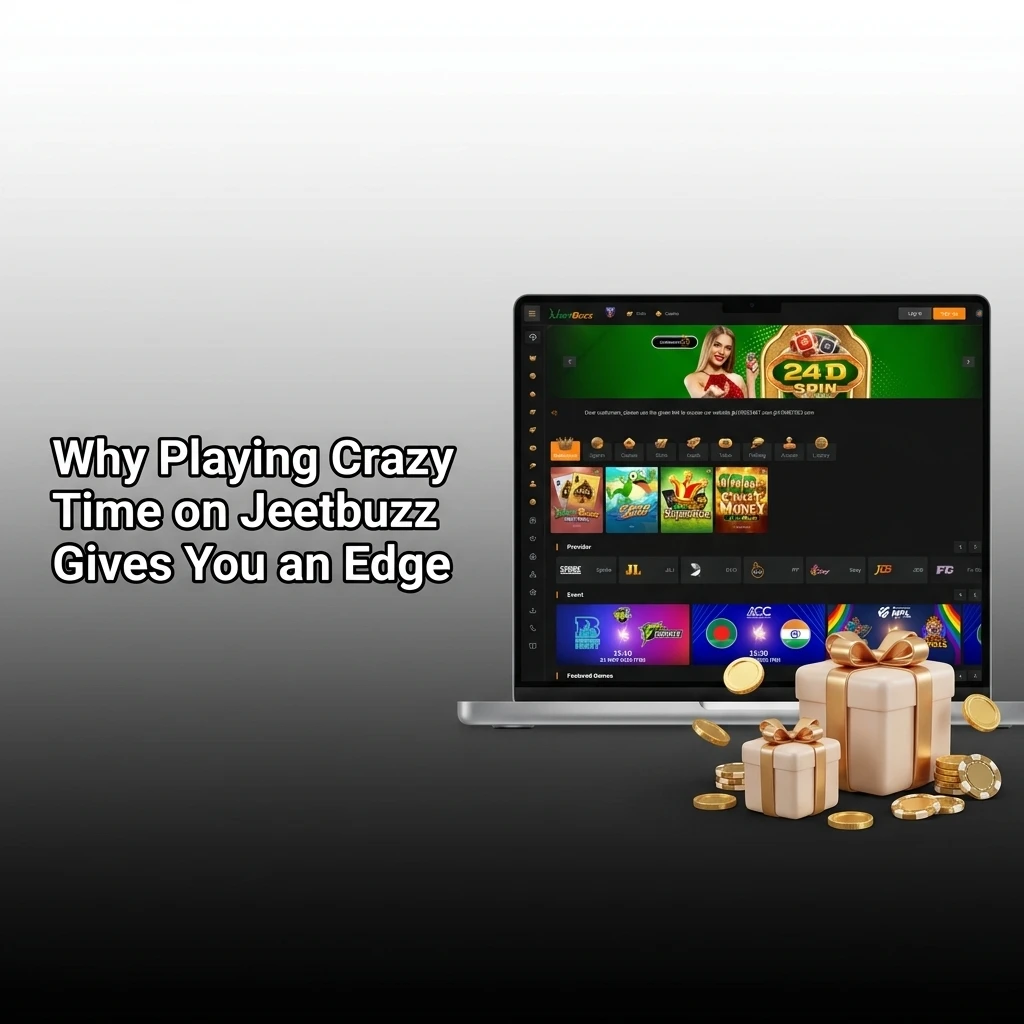 Jeetbuzz Crazy Time live casino advantages for Bangladesh players including BDT support and 96.08% RTP